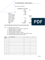 1101AFE Accounting Principles - Workshop Chapter 2: Page 1 of 4