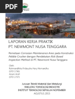 Download Laporan Kerja Praktik PT Newmont Nusa Tenggara by Rahmandhika Firdauzha Hary Hernandha SN323615713 doc pdf