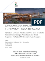 Laporan Kerja Praktik PT Newmont Nusa Tenggara