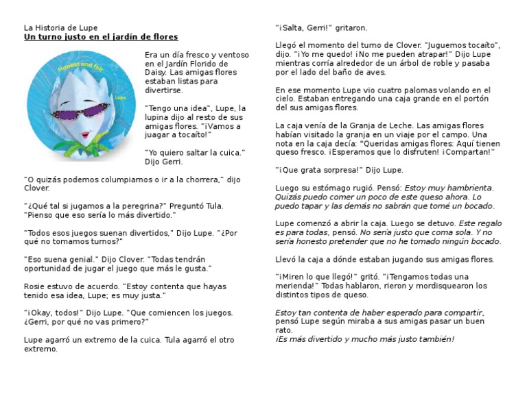 Historia de Lupe Daisy Girl Scout