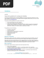 AHPRA Supervised Practice Guidelines | PDF | Health Care | Social Programs