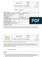 Syllabus Trabajo de Grado Electronica