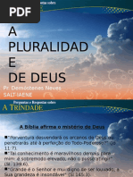 1 a Pluralidade de Deus