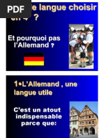 Pourquoi Pas L'allemand en LV2