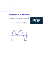 Basisboek Wiskunde Tweede Editie - Jan Craats en Rob Bosch PDF