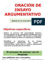 Esquema para Desarrollar Ensayos Argumentativos