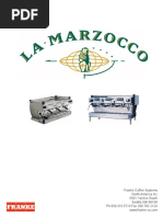 La Marzocco Linead GB5 Trainingmanual