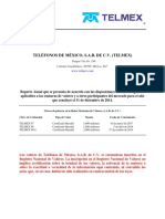 Telmex Estado Financiero PDF