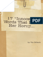 Innocent Words That Make Her Horny