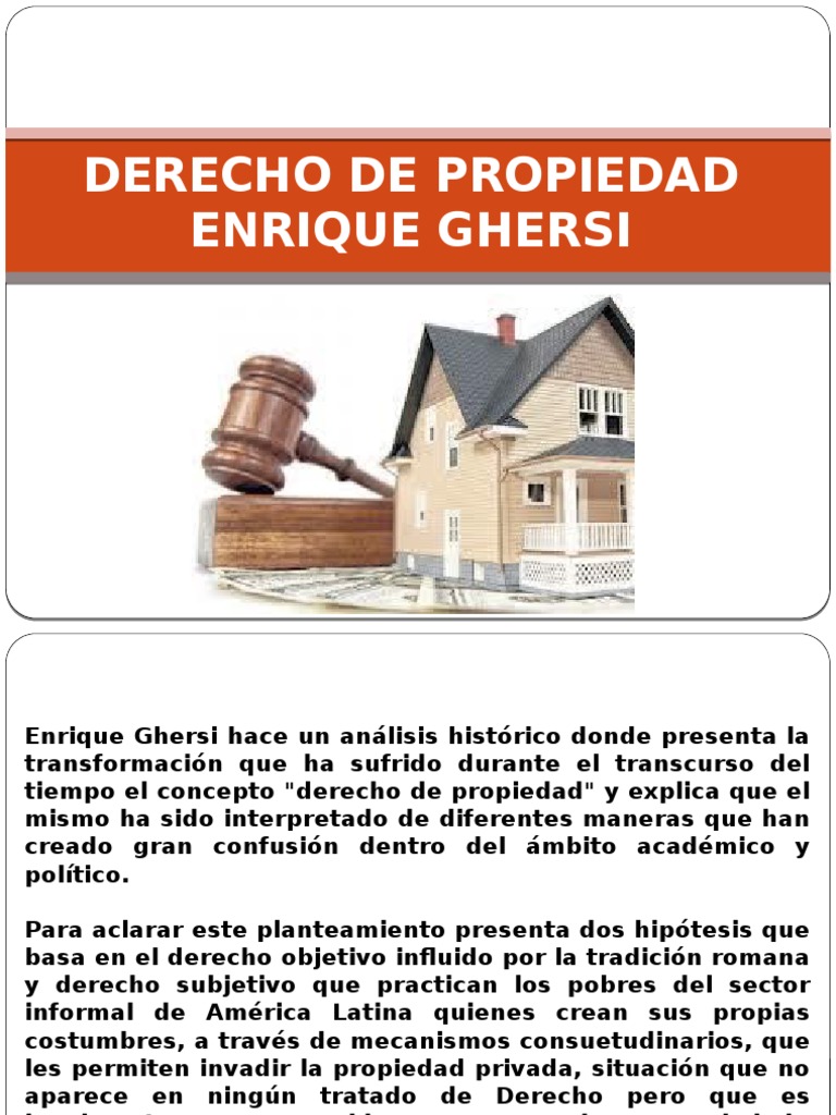 Que Es Un Derecho De Propiedad 2023