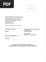 Brief ISO Gawker Media, LLC's Motion for Summary Judgment (00941510xB68BA)