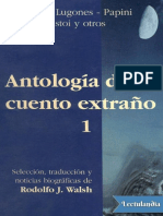 Antologia Del Cuento Extrano 1 - AA VV