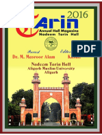 Nadeem Tarin Hall's Annual Magazine Tarin'16