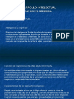 Desarrollo Cognitivo y Vida Laboral 40-65 Años