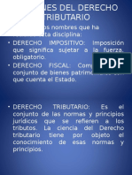 Nociones de Derecho Tributario