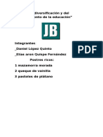 Año de La Diversificación y Del Fortalecimiento de La Educación