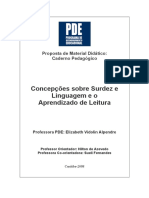 Concepções Sobre Surdez e Linguagem