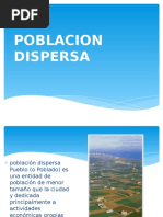 POBLACION DISPERSA