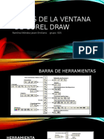 Partes de La Ventana de Corel Draw