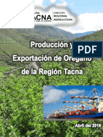 Produccion Exportacion Oregano