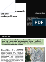 Plan de Desarrollo Urbano Metropolitano - Conde