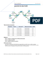 3.2.1.7 Packet Tracer - Configuring VLANs Instructions Solucion