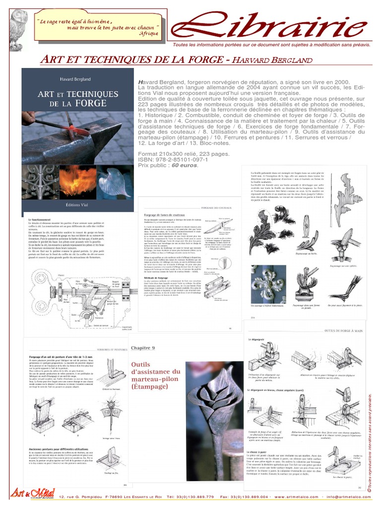 Art et Techniques de la Forge 【仏語】 Art et Techniques de la Forge 【仏語】 Amazon.fr - Arts et