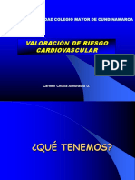 Valoraciòn de Riesgo Cardiovascular