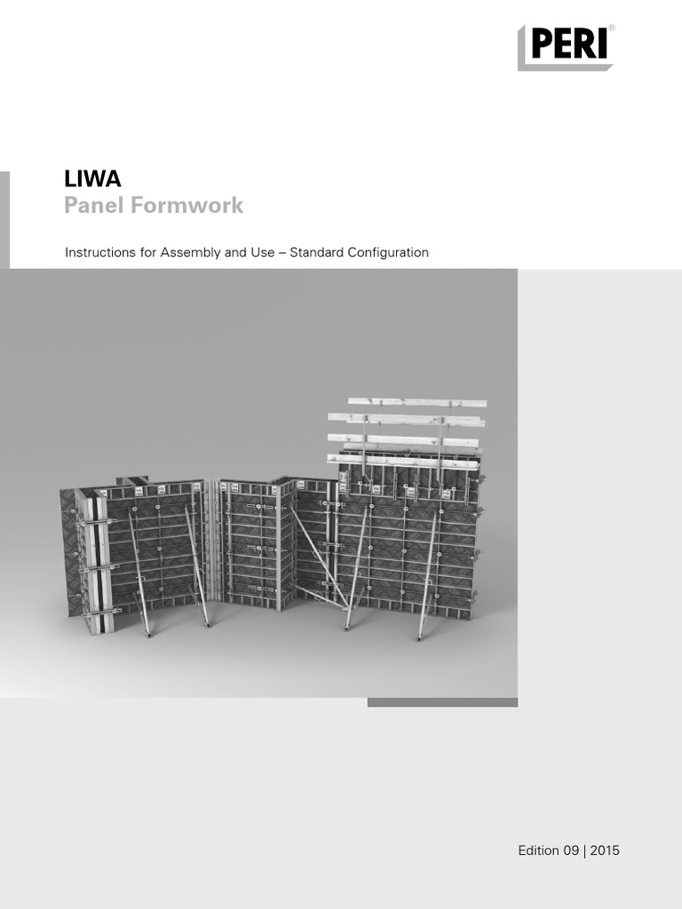 LIWA Assembly Instruction | PDF | Scaffolding | Safety