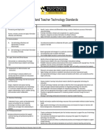 Maryland Teacher Technology Standards: Seven Standards and Outcomes Indicators