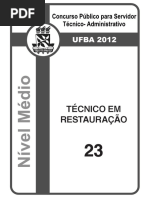 2012-TecnicoEmRestauração