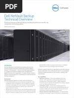 Netvault Backup A Technical Overview Whitepaper