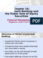 Investment Banking and The Public Sale of Equity Securities: Financial Management, 3e