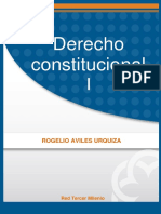 Derecho Constitucional I