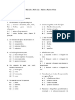 Exercícios de Elementos de Apoio