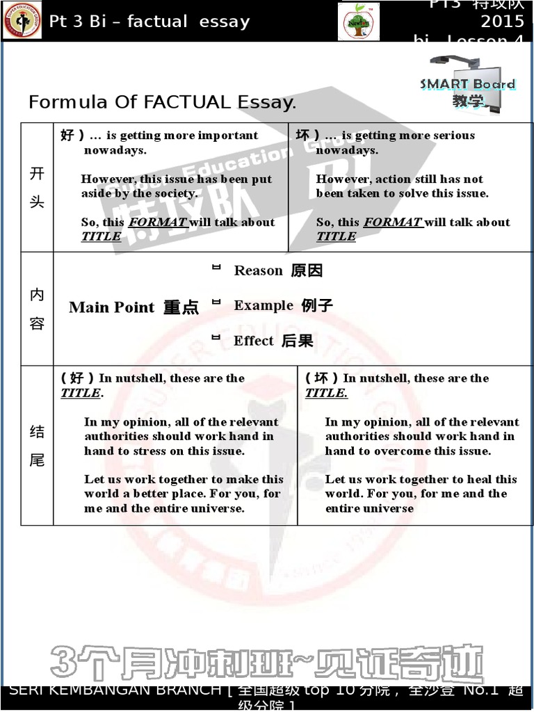 english essay format pt3