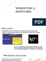 Cefalosporinas y Cefamicidas: Estructura, Mecanismo y Clasificación