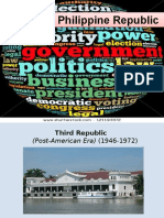 Third Republic (Post-American Era) 1946-1972: The Presidents and Challenges