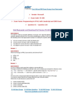 70-480 Exam Dumps With PDF and VCE Download (91-120) PDF