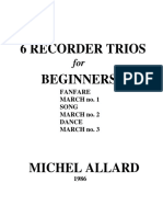 6 Recorder Trios