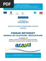 Cursul Fierarului Betonist