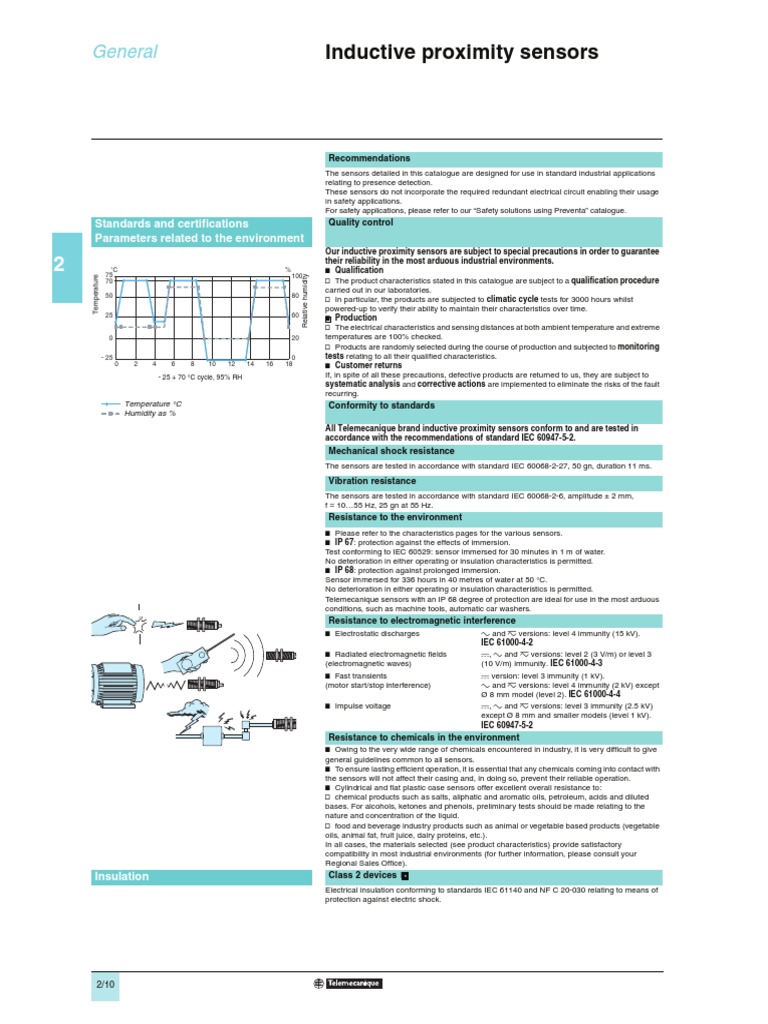 Inductive Proximity Sensors PDF | PDF | Rectifier | Switch