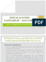 Instalaciones Sanitarias AGUA