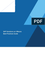 Sap Solutions on Vmware Best Practices Guide