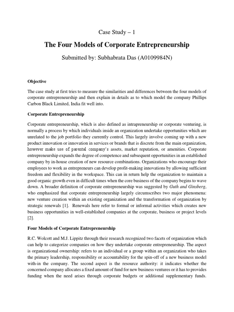 Case study on entrepreneurship pdf image