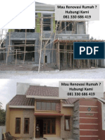 Jasa Renovasi Rumah Sidoarjo 081 330 686 419