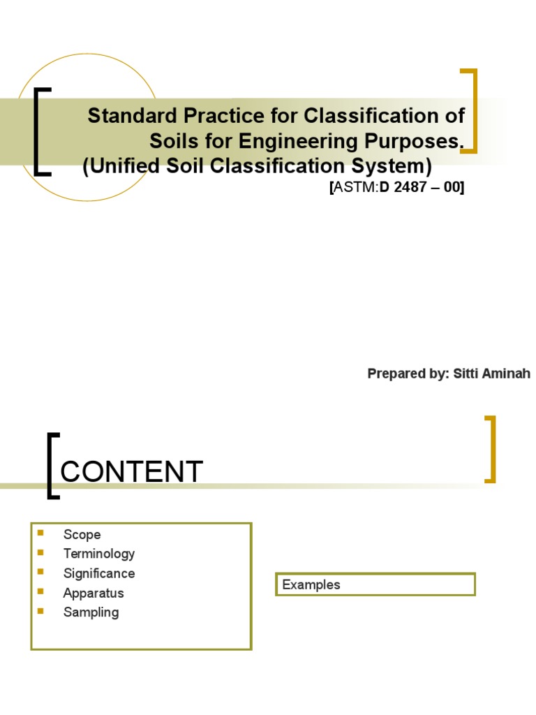 Soil Classification - 1 | PDF | Sand | Materials