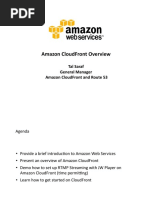 Amazon Cloudfront Overview: Tal Saraf General Manager Amazon Cloudfront and Route 53