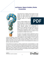 Los Valores de Una Empresa Algunas Verdades y Muchas Convenciones PDF