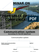 Seminar on Free Space Communication